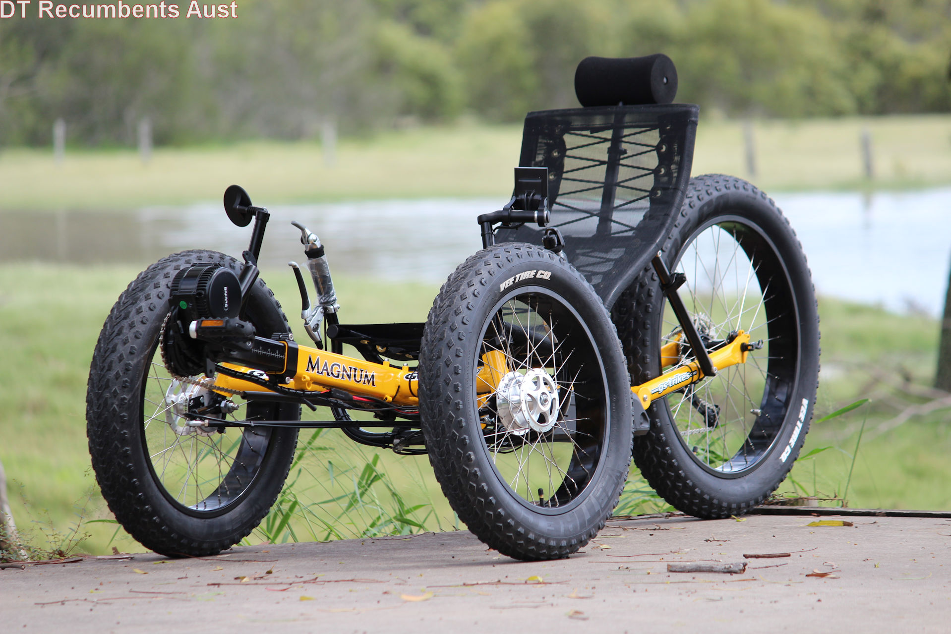 MagnumFat3 recumbent trike
